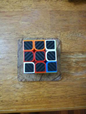 Carbon fiber rubiks cube