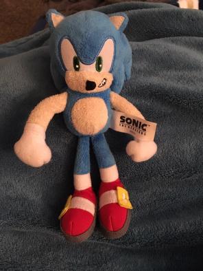 Sonic the hedgehog plush