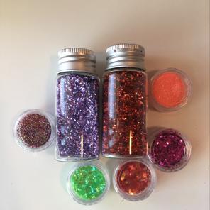 7 Pc. Glitter Lot