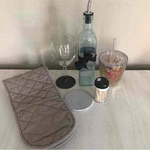 Mini 6 Piece Mismatched Kitchen Set
