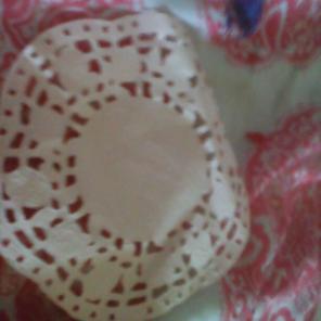 Hand made paper coster