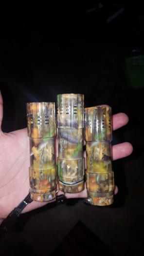 3 camouflage led flashlights