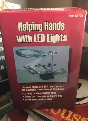 Helping hands With LED Lights