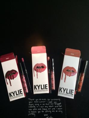 3 Lipkit: Poise k, Koko and Ginger