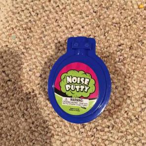 Fun noise putty!