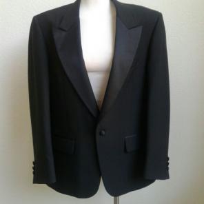 Adolfo Royalty black tuxedo jacket 42 R