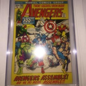 Avengers #100 (all Past Avengers