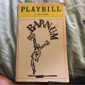 Barnum Original 1980 Playbill