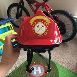 Children's Firefighter Bike Helmet