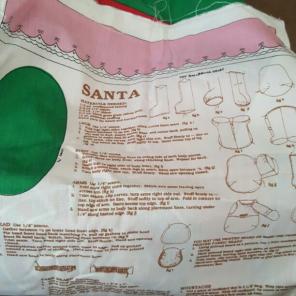 Santa Panel New Uncut
