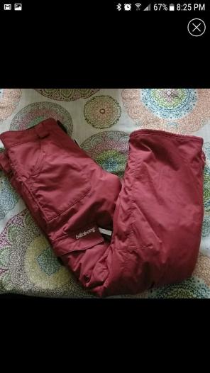 Kids billabong snow pants