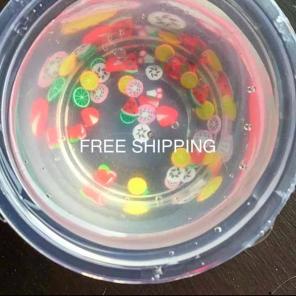 Fruit Clear Slime Free Shipping