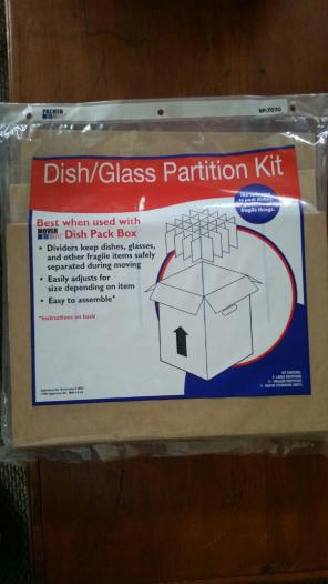 Packer One Dish/Glass Partition Kit