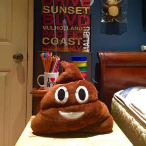 Emoji plush toy
