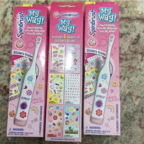 Arm and hammer kid spin brushes