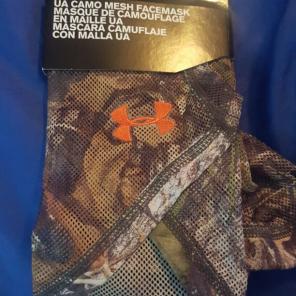 New Under Armour Mesh Face mask
