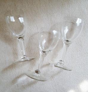 Vintage English Blown Port Glasses