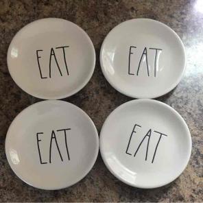 Rae Dunn exclusive eat plates