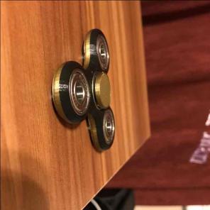 Fidget toy or finger spinner two tone