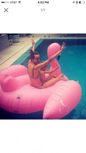 Large Inflatable Flamingo
