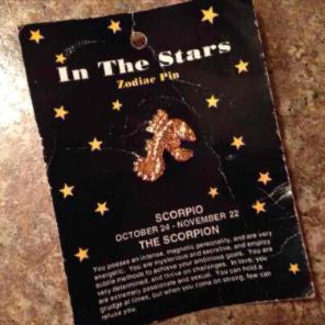 Scorpio Pin