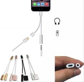 2 in 1 iPhone 7/7plus jack N charger