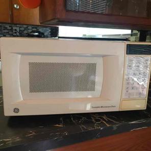 White Microwave