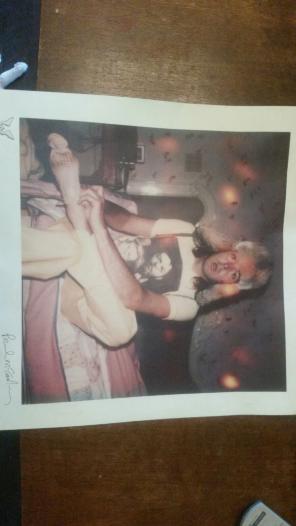 Paul McCartney Poloroid