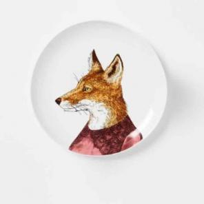 West Elm Dapper plates - Fox