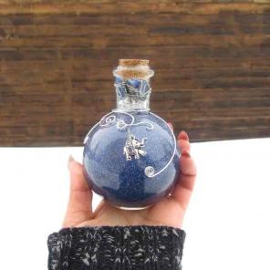 Rose Quartz & Lapis Lazuli • on hold •