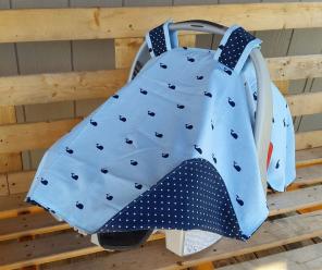 Custom made baby car sest canopy.