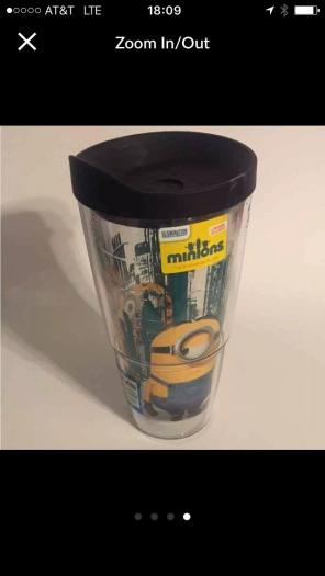 Tervis 24oz hot cold minions cup tumbler