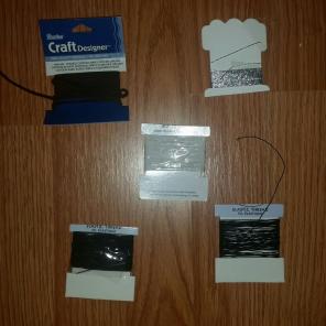 Suede and Elastic Thread for DIY