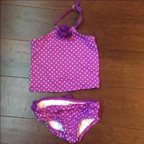 Children's place purple tankini 18-24M