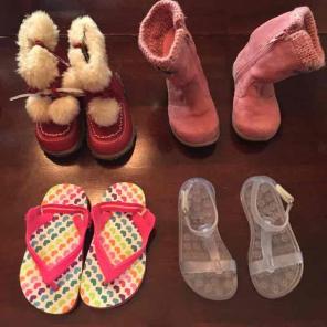 girls size 5 shoe bundle