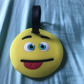 Emoji Luggage Tag