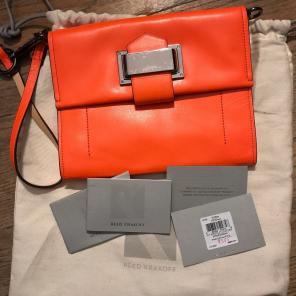 Reed Krakoff Orange Kit Wristlet Clutch