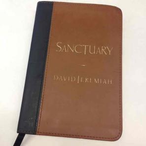 Sanctuary David Jeremiah Leather book