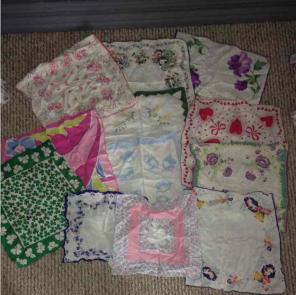 12 handkerchiefs