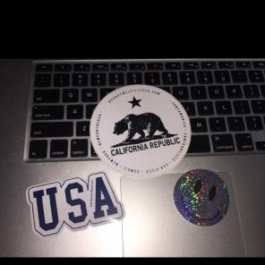 3 Brandy Melville Stickers