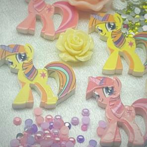 Pretty pony friends deco set