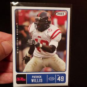 2007 Sage Hit Patrick Willis RC