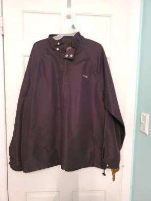 Chaps Mens Black Golf Jacket