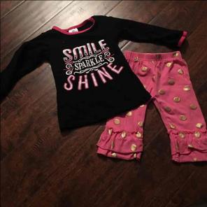 Ruffle pant outfit