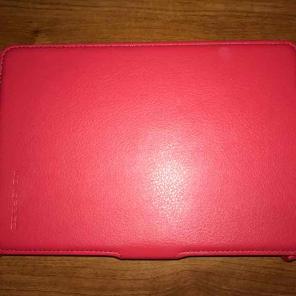 Red 9" tablet case, NWOT