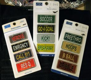 Mini License Plates