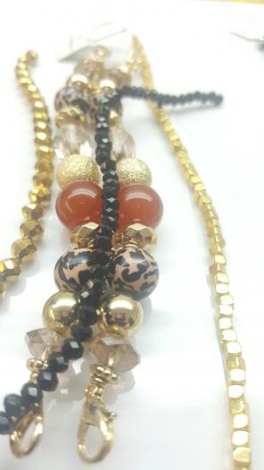 Into the wild bead strand set 5pcs