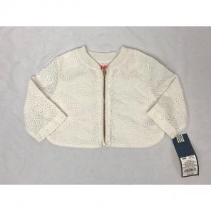 Osh Kosh Ivory Eyelet Cardigan