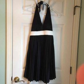 Black formal dress