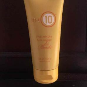 It's a 10 hair repair for blondes